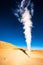 Geyser in sunshine Bolivian desert