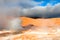 Geysers and fumaroles Sol de Manana, Altiplano, Bolivia