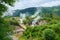 Geysers in Furnas valley, Sao Miguel island, Azores, Portugal