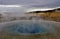 Geysir Pool and geothermal site of Geysir, Iceland