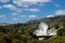 Geysir in Te Puia park in Rotorua, North Island