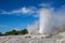 Geysir in Te Puia park in Rotorua, North Island