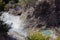 Geysir in Te Puia park in Rotorua, North Island