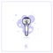 GFRIEND K-POP Group Light Stick Flat Icon