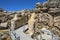 Ggantija Temples on the Mediterranean Island of Gozo