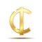 Ghana Cedi sign icon. Money symbol.