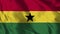 Ghana Flag - Realistic 4K