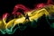 Ghana smoke flag