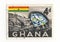 Ghana stamp w/diamond and mine