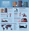 Ghetto Slum Flat Infographics