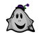 ghost. Cartoon comical color avatar