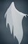 Ghost figure - abstract digital art