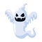 Ghost floating halloween character icon