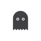 Ghost game vector icon