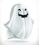 Ghost. Happy Halloween, vector icon
