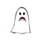 Ghost icon halloween simple vector illustration sign