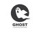 ghost  logo vector template illustration