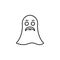 Ghost, magic icon. Element of magic for mobile concept and web apps icon. Thin line icon for website design and development