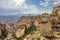 The ghost town of Craco in Basilicata, Italy