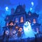 Ghostly Adventure at Haunted Mansion