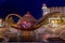 Giant arabic genie bottle Hohhot Night China decoration