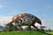 Giant armadillo monument north of Salta city. Argentina.