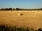 Giant bale haystacks