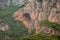 Giant brown rock cave, Wu Gorge, Guandukou, China