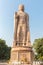 The Giant Buddha sculpture next to Wat Thai Sarnath Temple