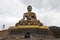 Giant Buddha statue above Thimphu, the capital of Bhutan