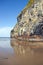 Giant cliffs of Ballybunion on the wild atlantic way