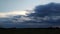 giant cold storms on the roadside photo