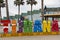 Giant Colorful Sign at Playas de Tijuana Near the International Border Wall