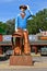 Giant cowboy statue in Watertown South Dakota