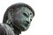 Giant Daibutsu face in closed up view
