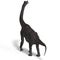 Giant dinosaur brachiosaurus With Clipping Path