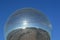 Giant Disco Glitter ball on Blackpool Promenade