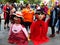 Giant dolls in typical dresses for Azuay province
