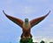 The giant eagle statue in Langkawi Island