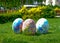 Giant Easter eggs