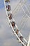 The giant Ferris Wheel (Grande Roue) in Paris