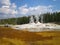 Giant Geyser, Upper Geyser Basin, Yellowstone National Park, USA