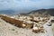 Giant God heads on Mount Nemrut. Anatloia, Turkey