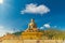 Giant golden Buddha sitting in a shell - Thimphu, Bhutan