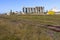 Giant grain silos at Mackay Harbour