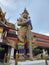 The giant guarding the temple\\\'s door at Wat Phra Kaeo 12th, named, askanmara,
