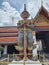 The giant guarding the temple\\\'s door at Wat Phra Kaew, the tenth one is named tosagirithorn.