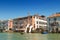 Giant hands rising from the water, Venice, Italy