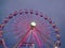 Giant Illuminated Ferris Wheel