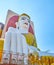 The giant image of Buddha, Kyaik Pun Pagoda, Bago, Myanmar